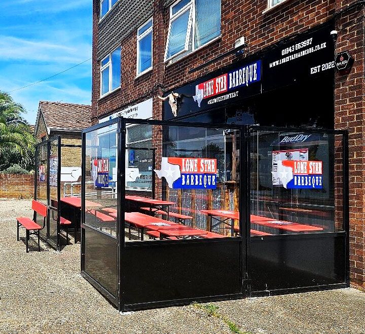 The Lone Star Barbeque shopfront at 13 Northwood Road, Ramsgate